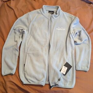 Pale Blue Fleece Jacket